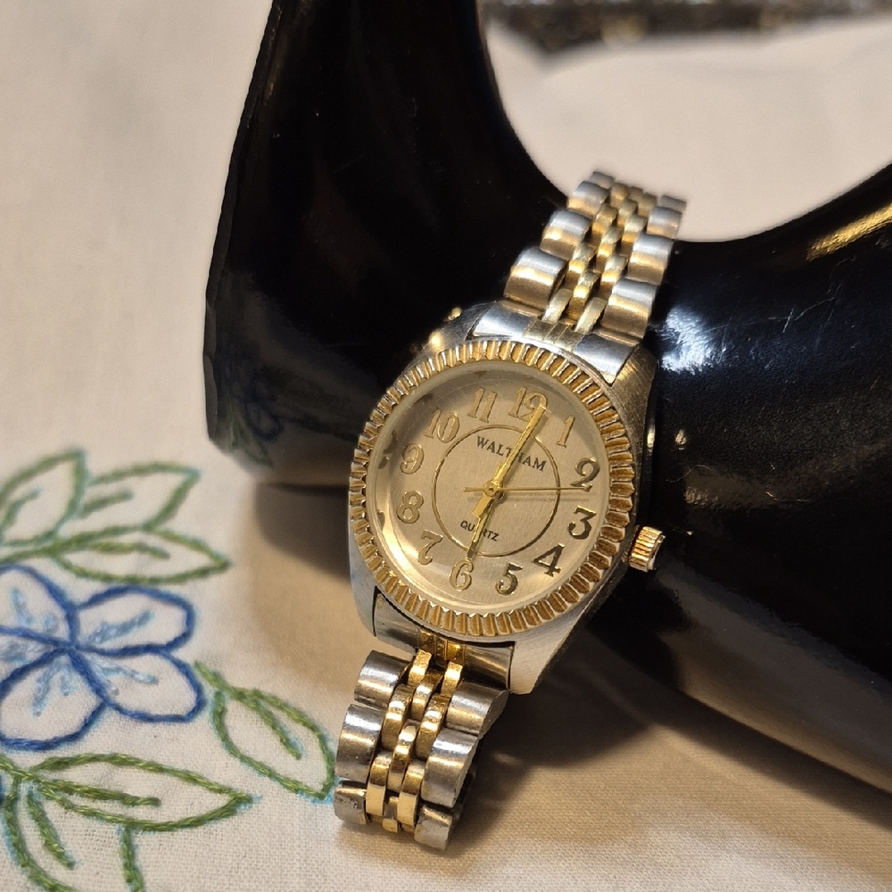 Waltham Two-Tone Quartz Watch